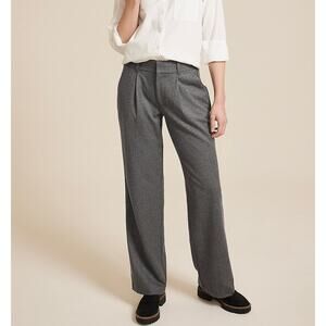 Maurice’s Women’s Gray Idealist High Rise Brushed Wide Leg Pant Sz 14L